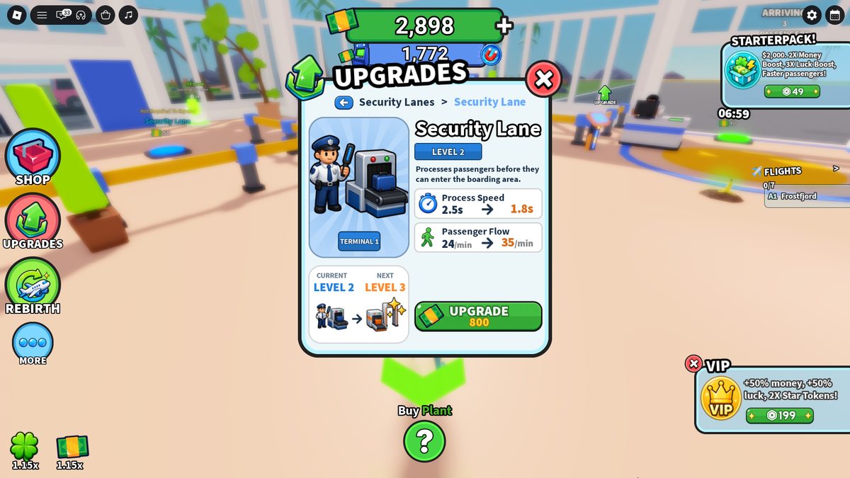 Upgrade detail