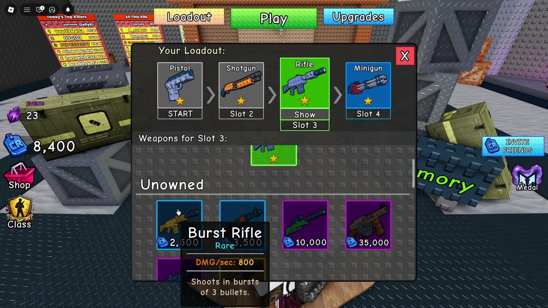 Burst Rifle RARE