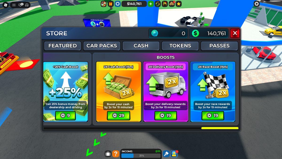 Store boosts