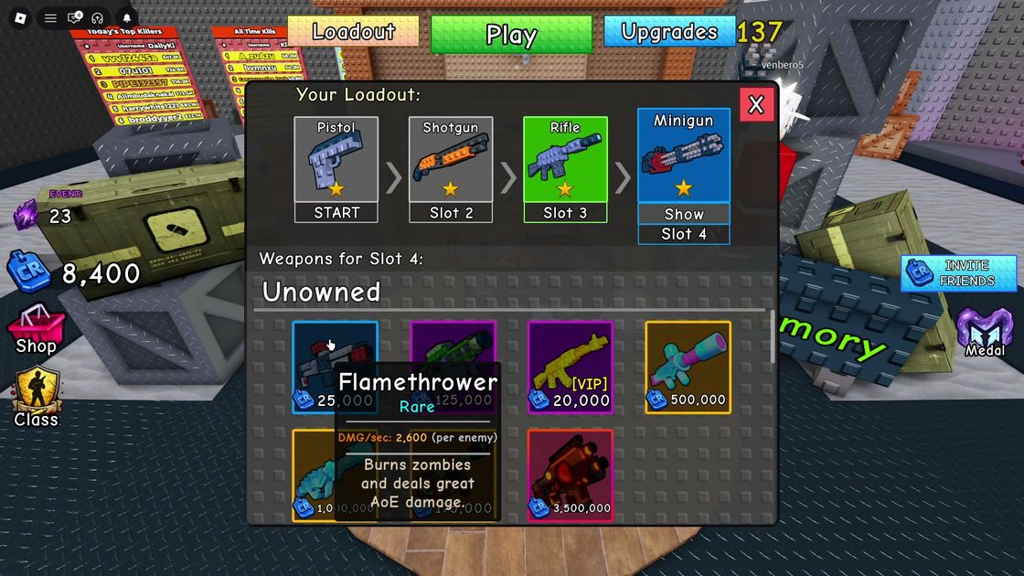 Flamethrower RARE