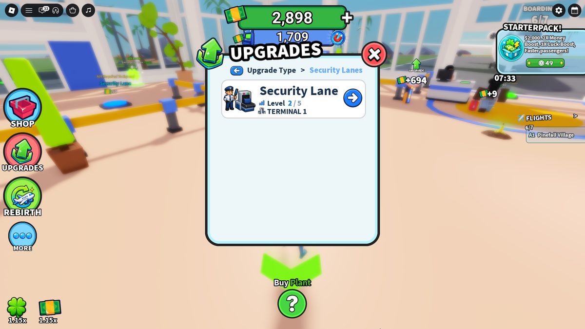 Upgrade station list
