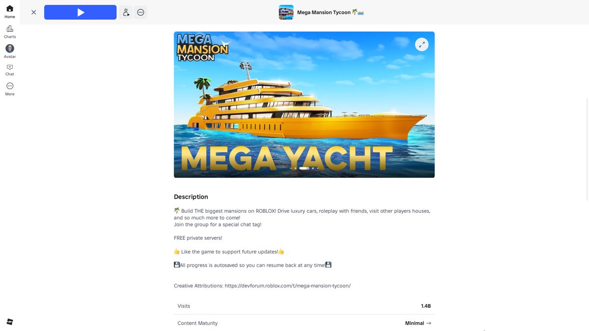 Mega Yacht page media