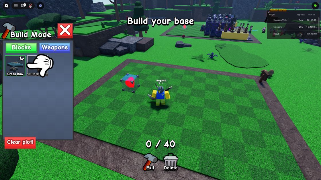 Build your base