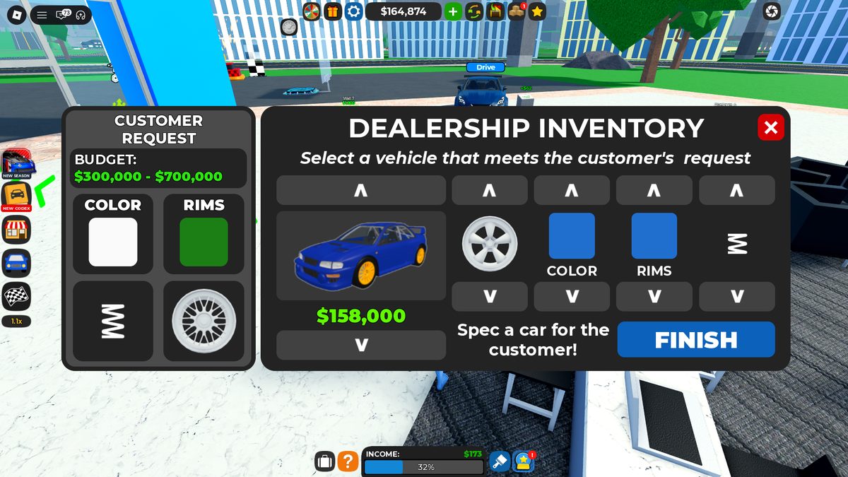 Dealership inventory configurator