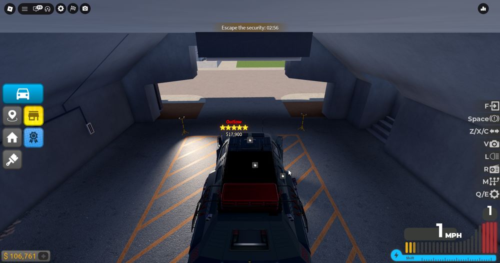 Inside the armored truck: an 