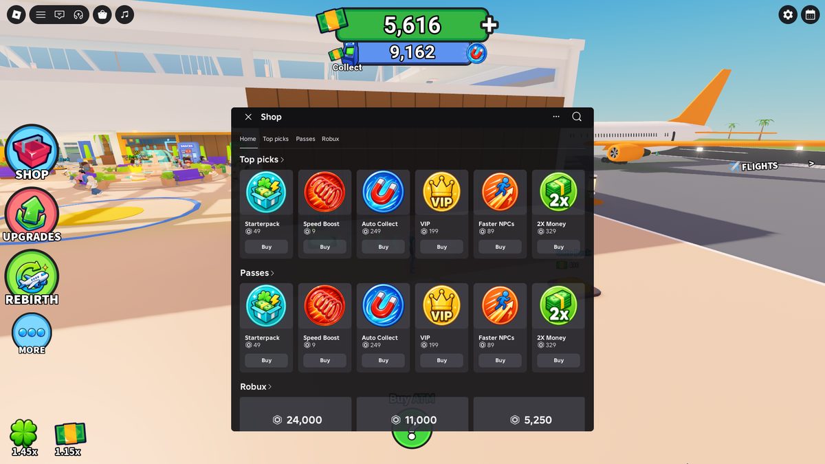 Roblox purchase overlay