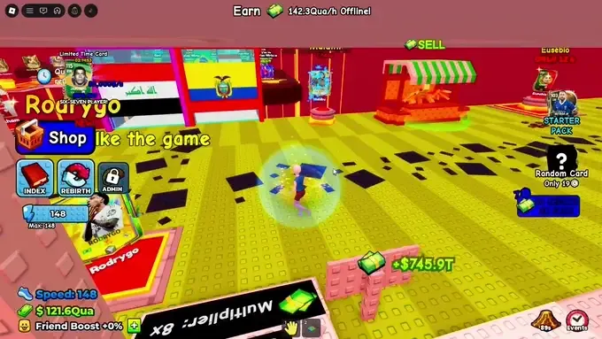 The Lava event: the map turns red, lava everywhere