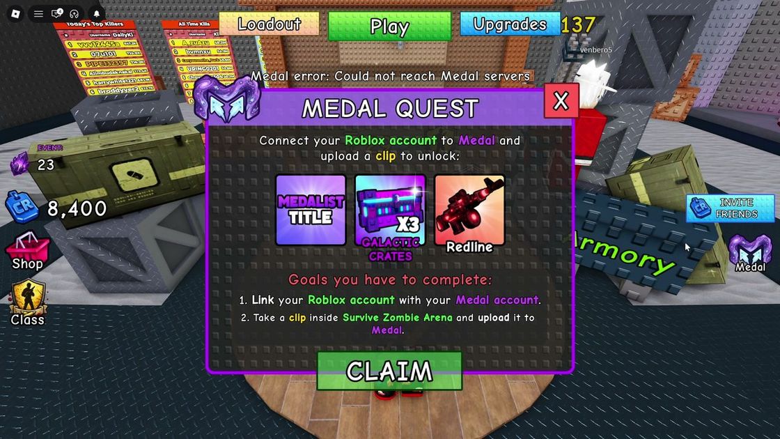 Medal Quest