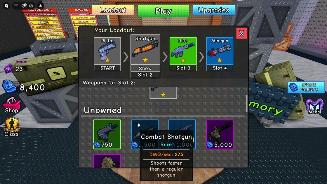 Combat Shotgun RARE