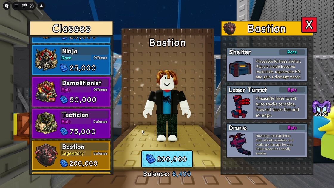 Bastion LEG