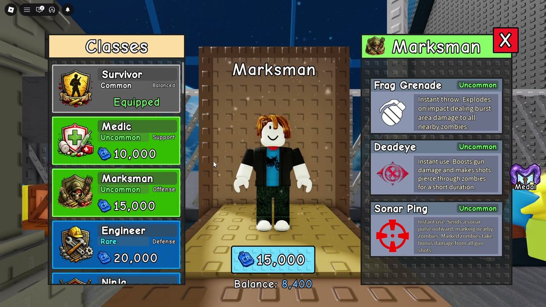 Marksman UNC