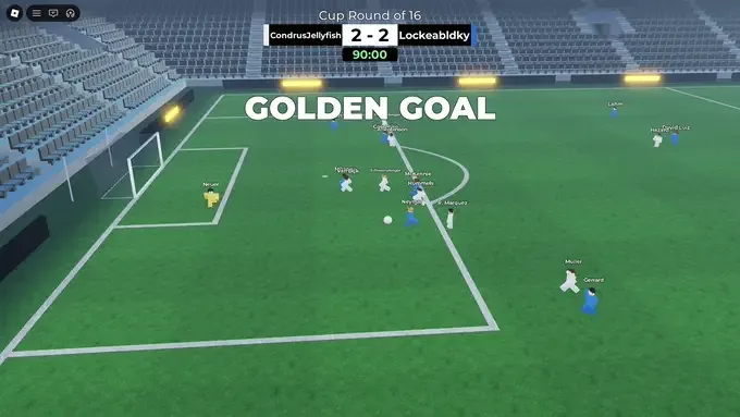 Golden goal in the round of 16: 2-2 at 90:00, then Neymar scores and TOUGH LOSS appears