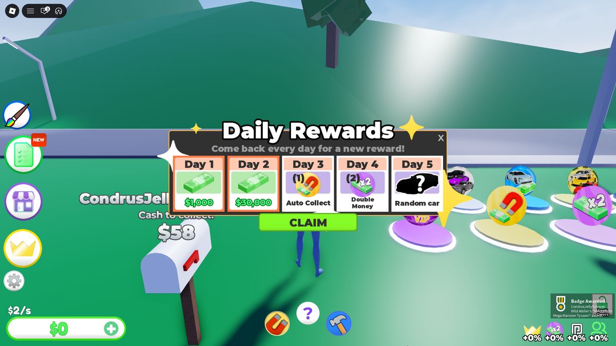 Daily Rewards