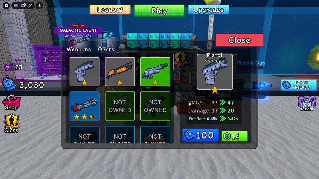 Pistol upgrade