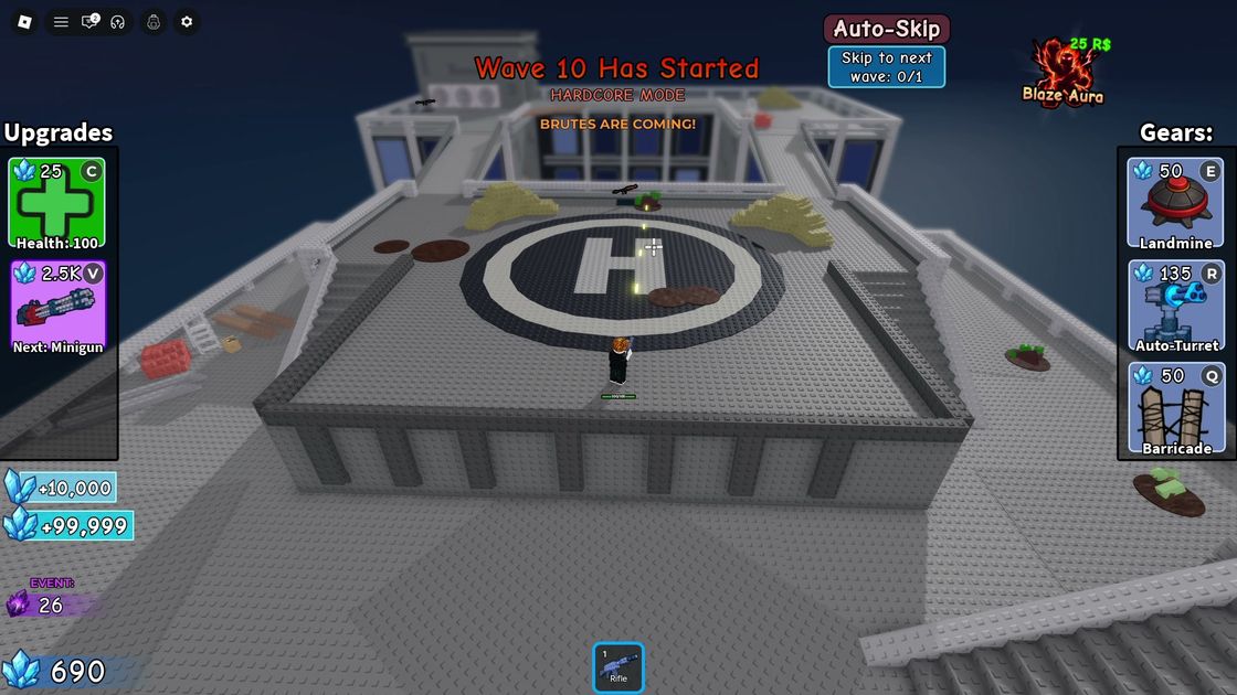 Rooftop arena
