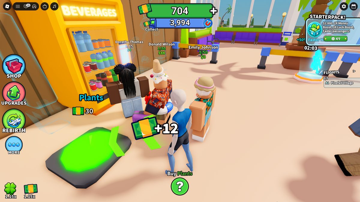 Passenger values + queue