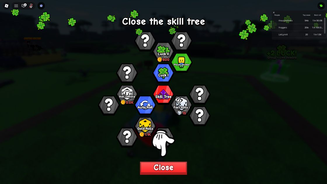 Skill tree
